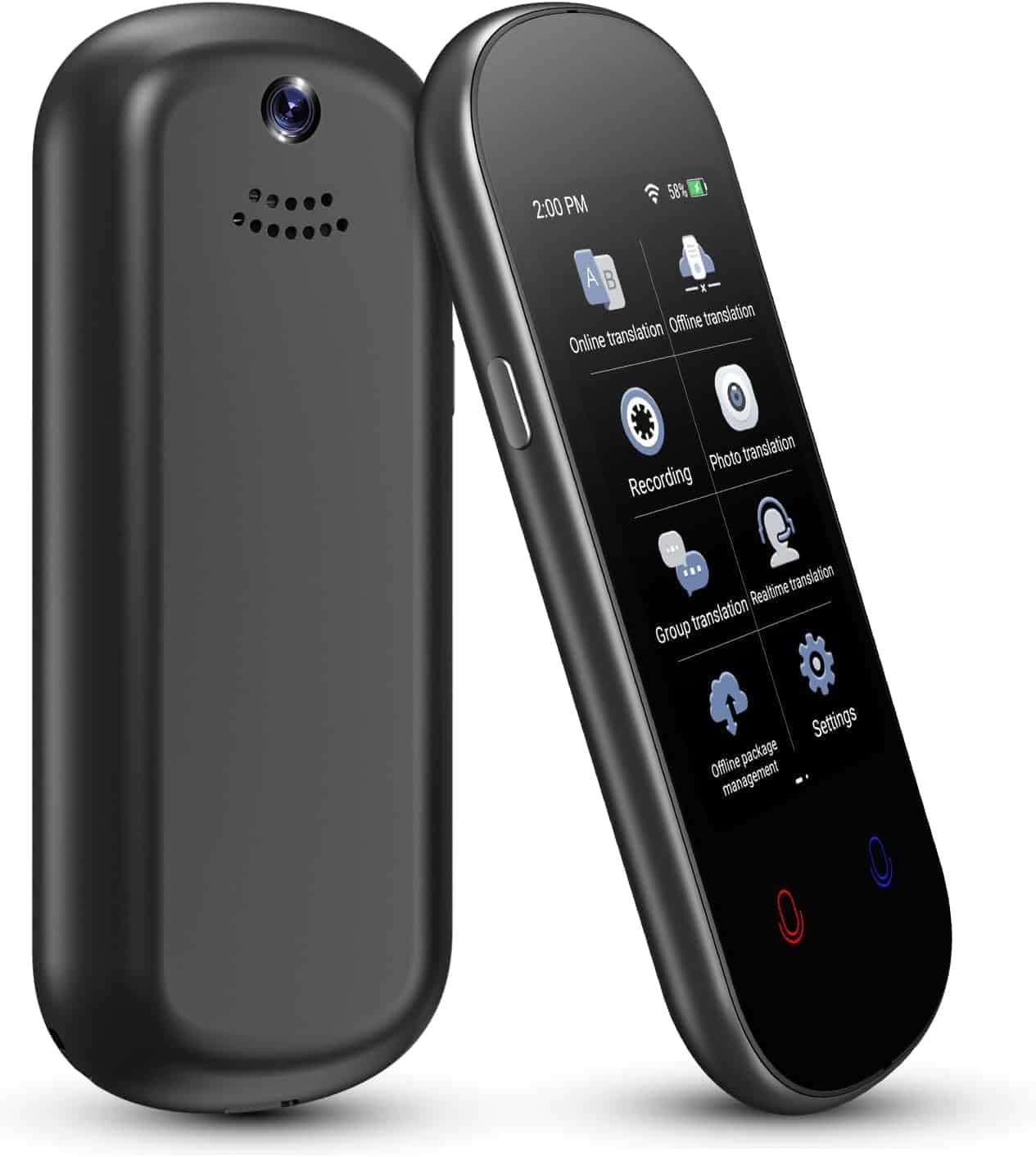 Dispositivo traductor de idiomas Vormor 137+ idiomas