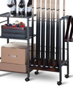 Soportes de taco de billar Lnmuzm para -Negro