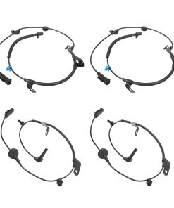 4 PCS Sensor de Velocidad de Rueda ABS Delantero Trasero