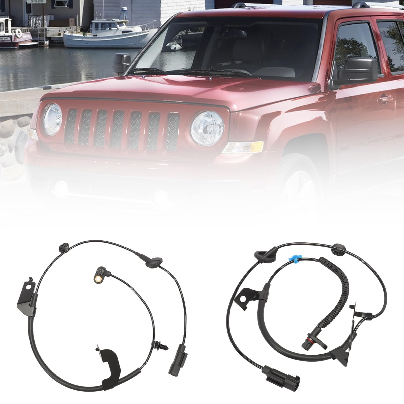 4 PCS Sensor de Velocidad de Rueda ABS Delantero Trasero - Imagen 8