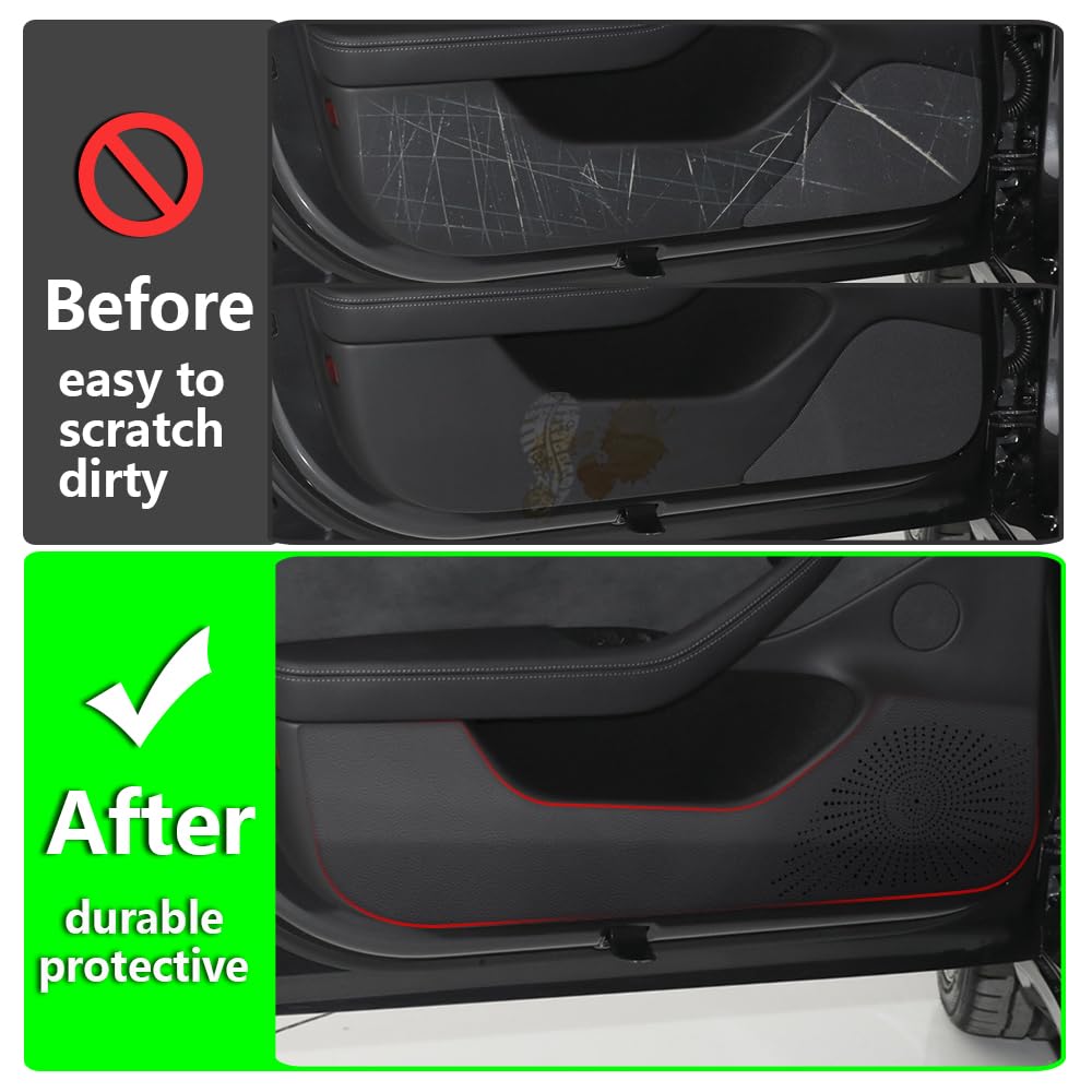 Protector de Puerta Anticolisión LUNQIN para Tesla Model 3 - Imagen 5