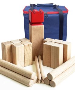 Juego de Kubb de Madera Dura Juego de Lanzamiento Juego de