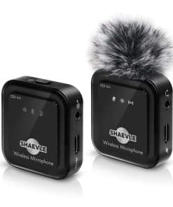 Micrófono Lavalier Inalámbrico con Monitoreo en Tiempo