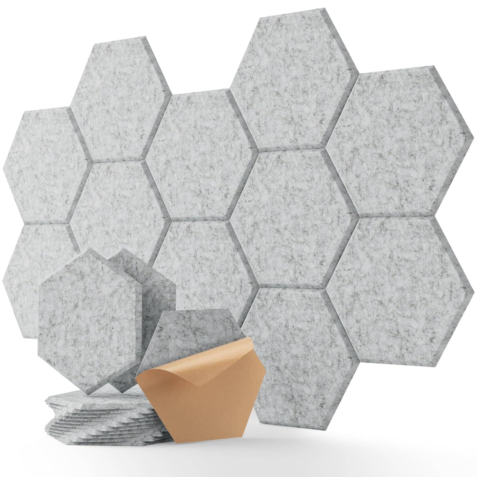 Paneles de Espuma Insonorizante Soundsbay para Pared,