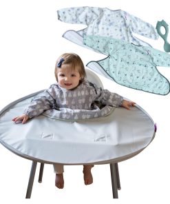 Kit de babero y bandeja Tidy Tot para alimentación de bebés