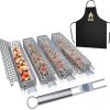 ORIGINAL XL Set de 4 Cestas para Parrilla de Brochetas con