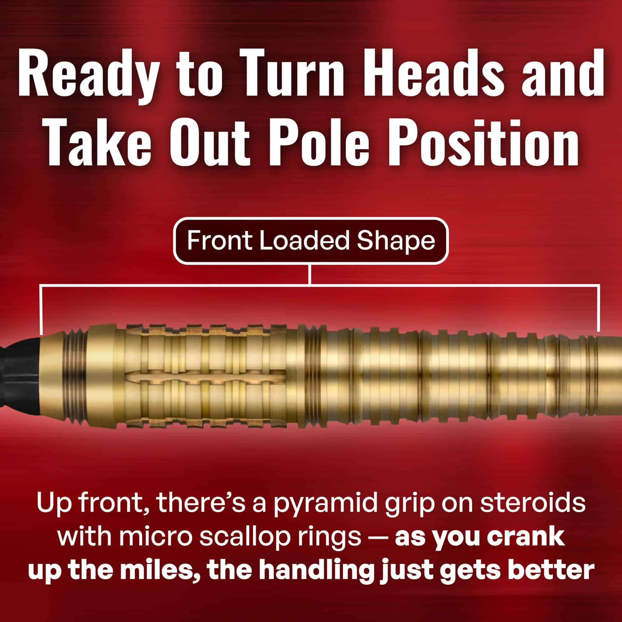 Set de dardos profesionales Shot! Darts Redline M4CH1 de - Imagen 5