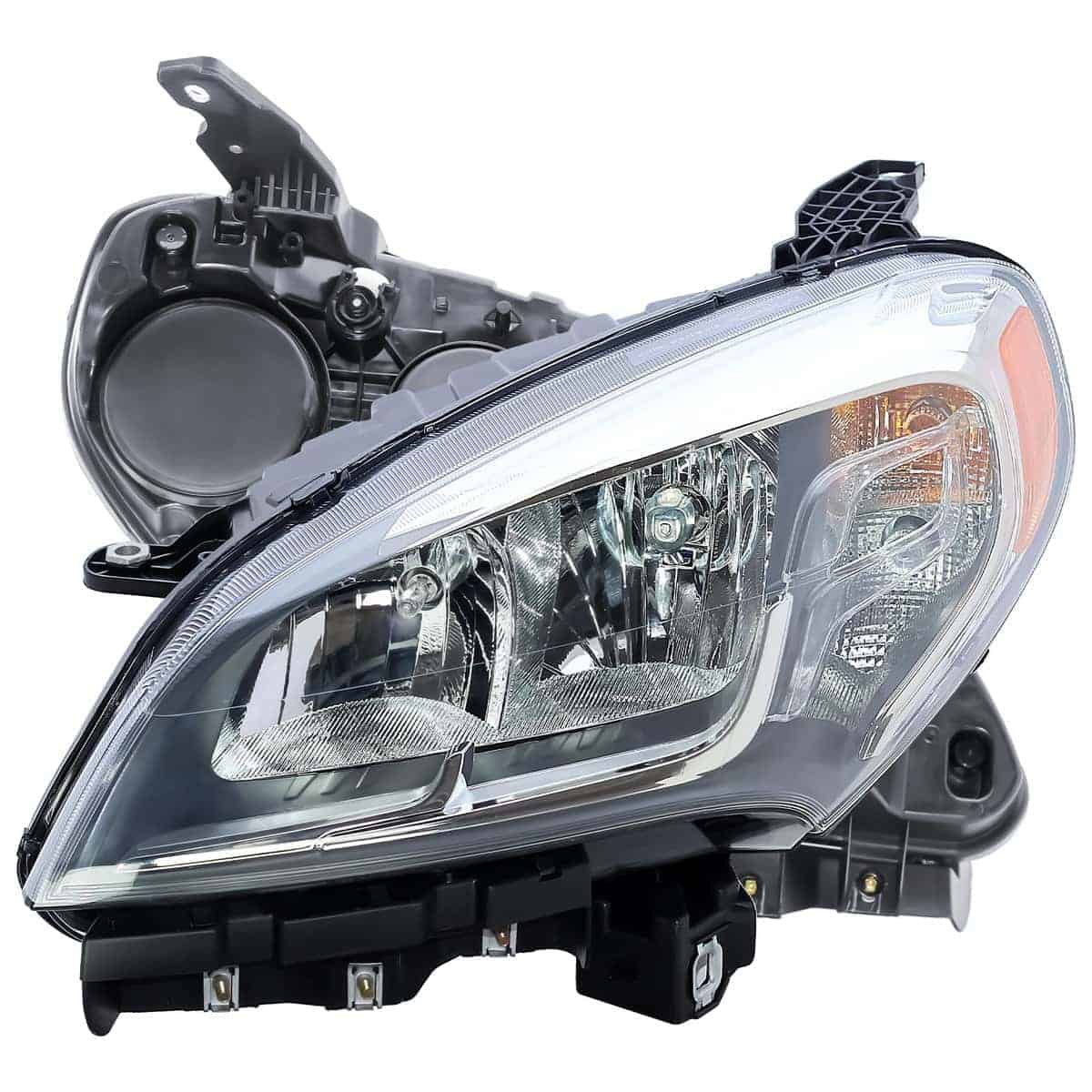 Faros Frontales de Repuesto Lado Izquierdo Cromado con