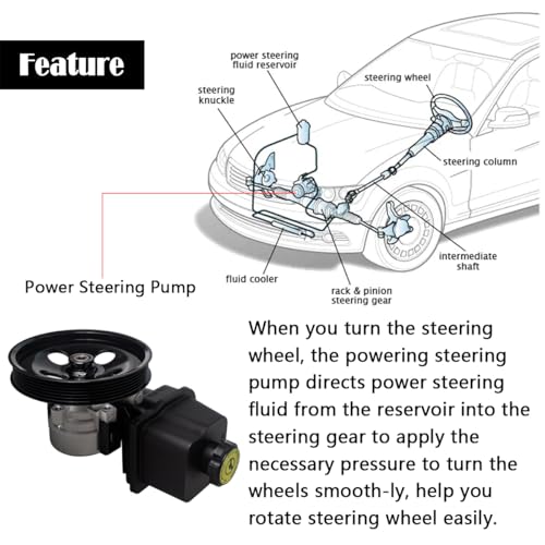 AUQDD 20-65990 Nueva Bomba de Dirección Asistida (Para 4.2L - Imagen 6