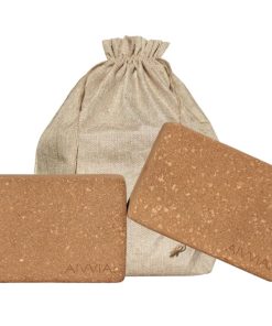 Juego de Bloques de Yoga de Corcho - Absorbente de Peso,