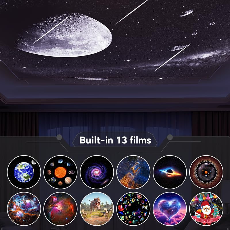 Proyector de Estrellas Flevo Galaxy para Habitación, con - Imagen 3