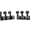 Eddaray 6 In-line Guitar Locking Tuners 6 Right -Negro