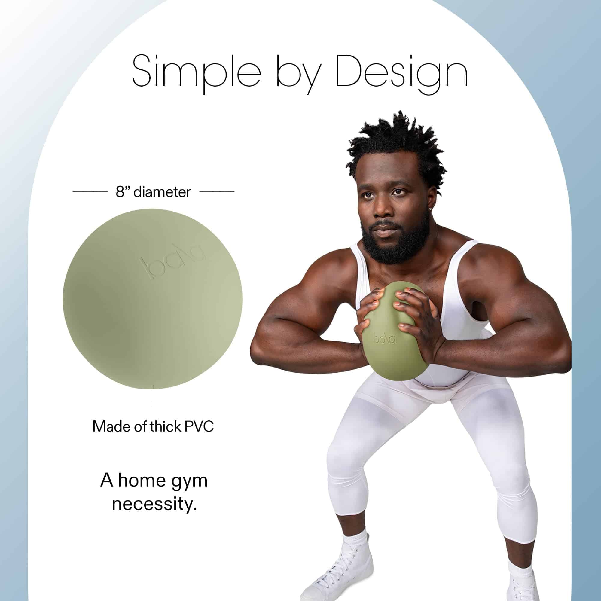 Bala Pelota de Ejercicio no Ponderada (Sage) - Pelota de - Imagen 5