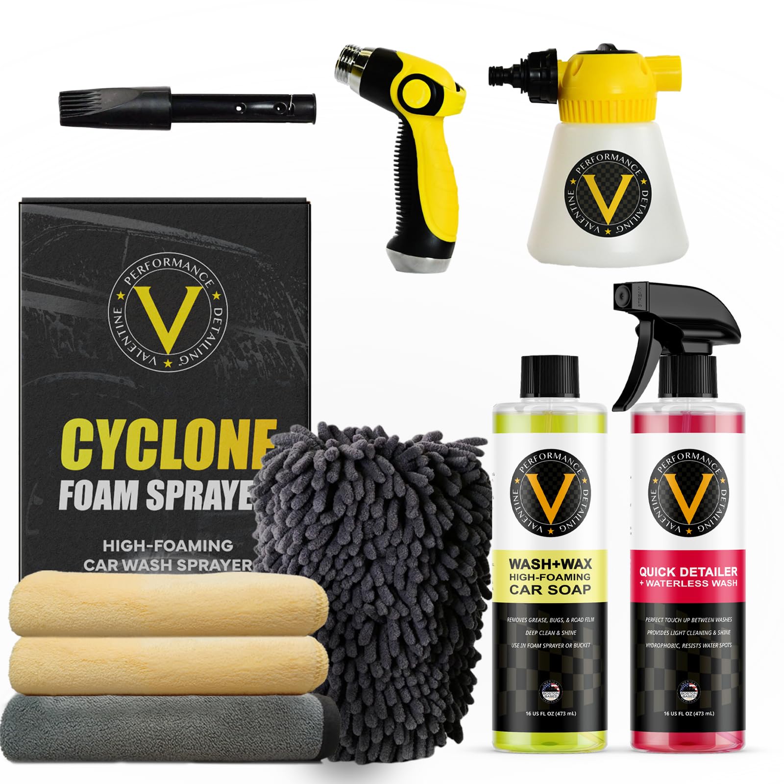 Kit de Lavado Exterior de Automóviles VPD Cyclone - Kit de