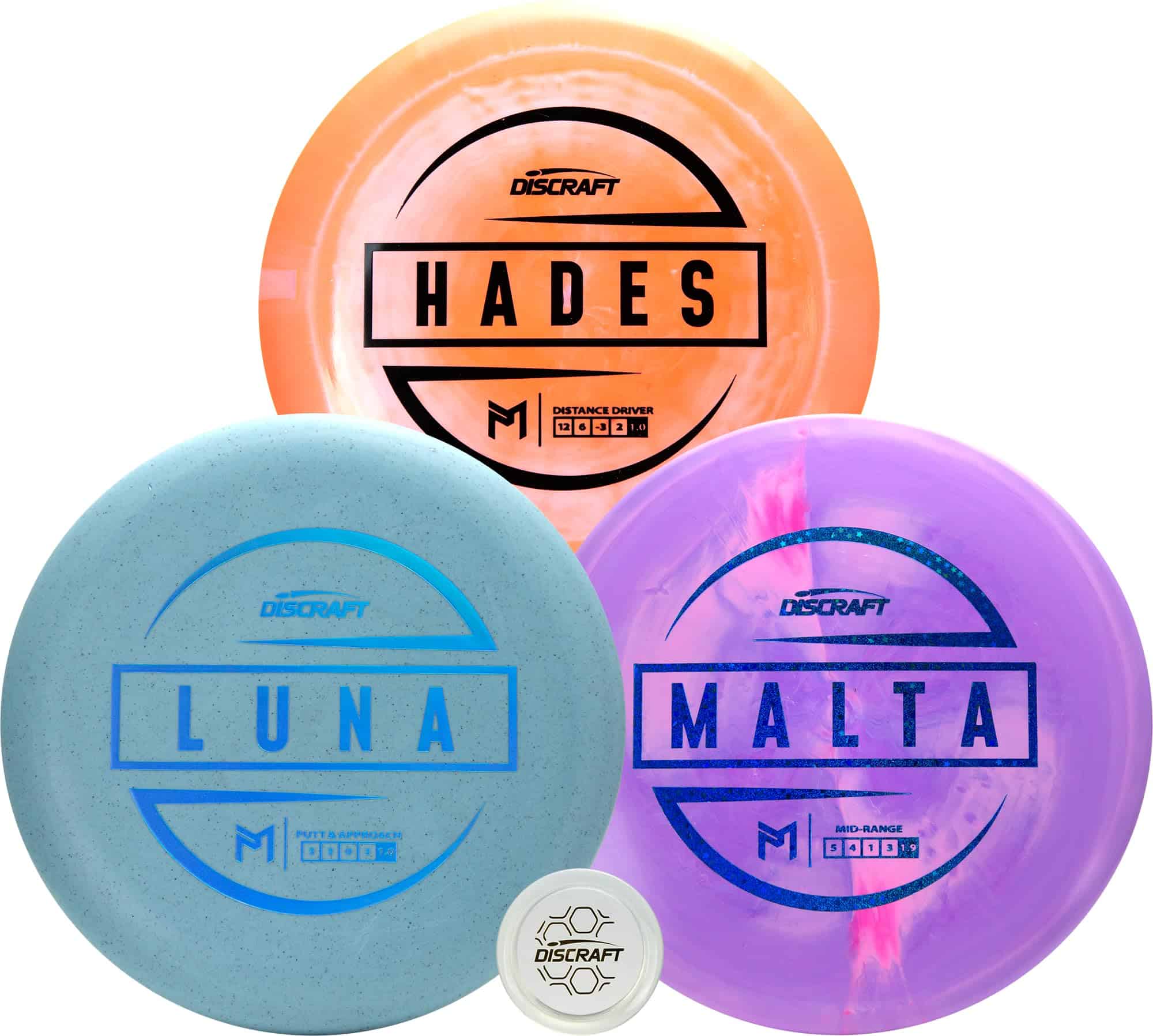 Juego de Discos de Golf PM ESP Three - Pack - Hades, Malta, - Imagen 4