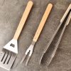 Juego de 3 Herramientas para Barbacoa HONSHEN, Acero