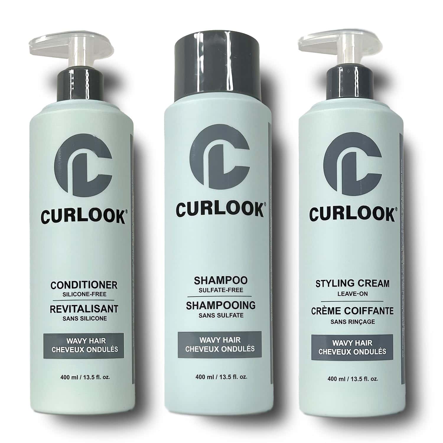 Paquete de Cabello Ondulado CURLOOK | Set de Champú,