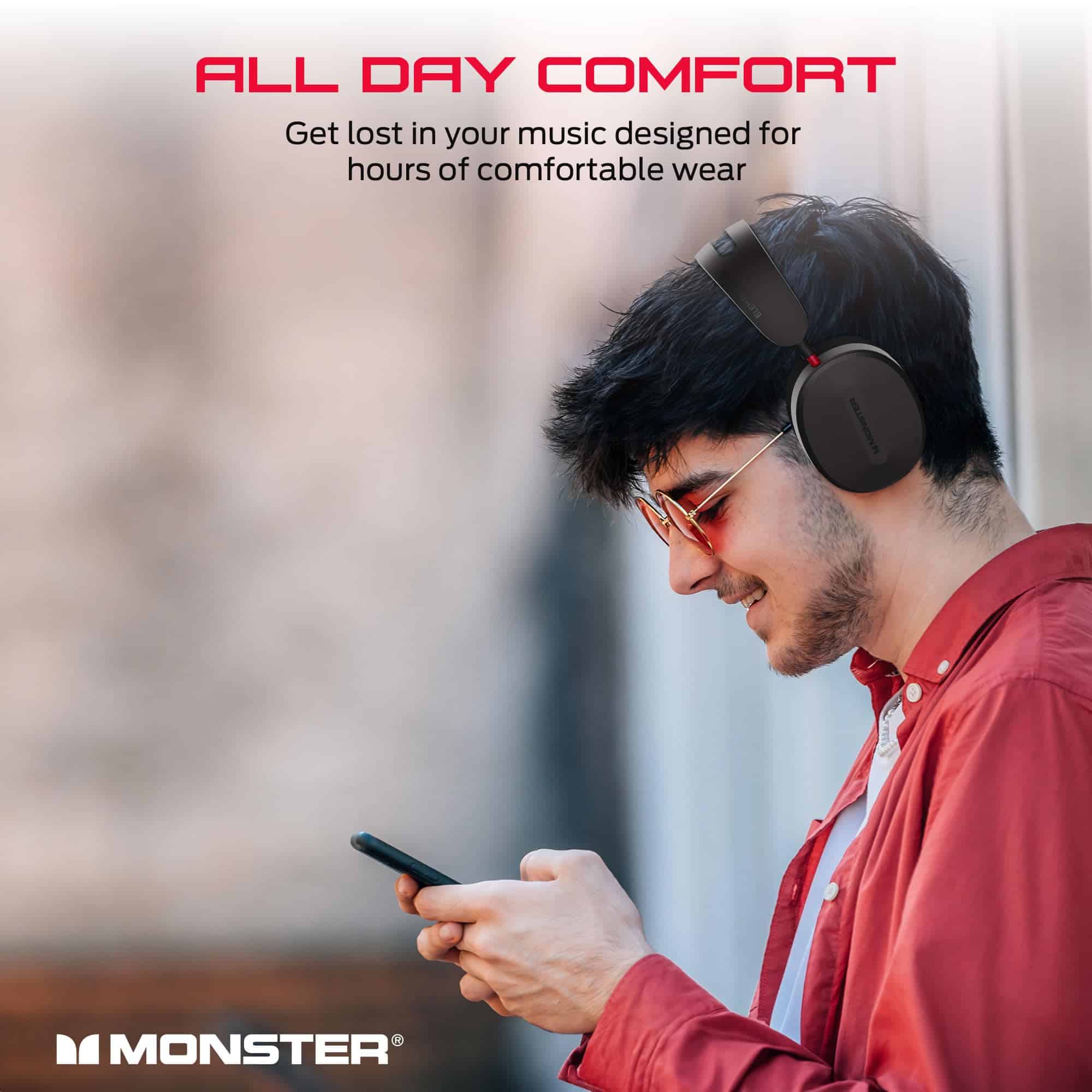 Audífonos Inalámbricos Bluetooth On-Ear Monster Elements - Imagen 3