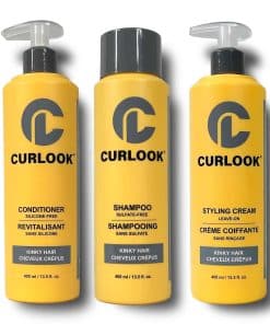 Paquete de Cuidado para Cabello Rizado Kinky-Coily | Set de