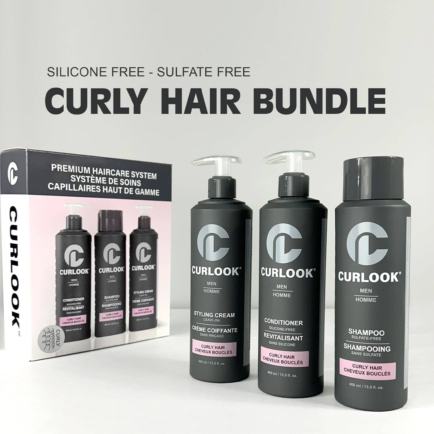 Paquete de Cuidado para Cabello Rizado Curlook | Champú, - Imagen 4