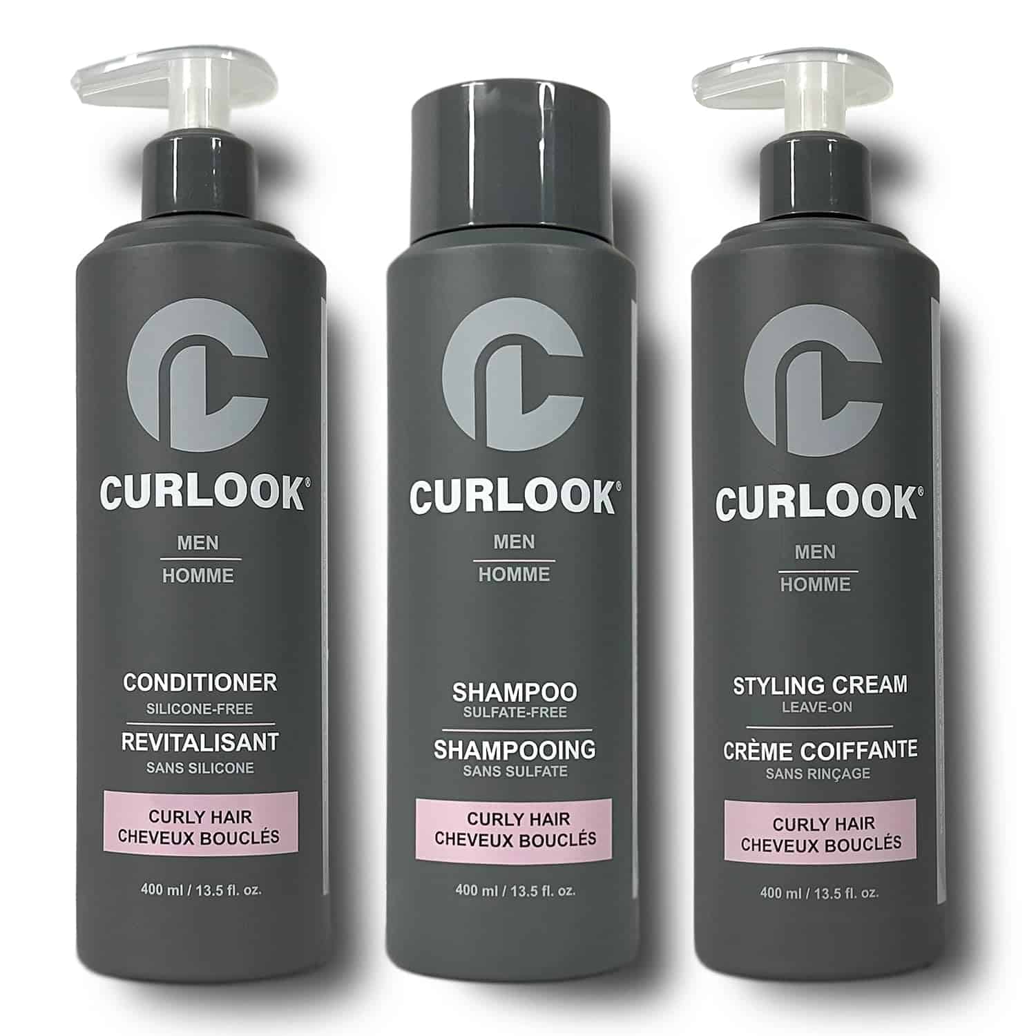 Paquete de Cuidado para Cabello Rizado Curlook | Champú,
