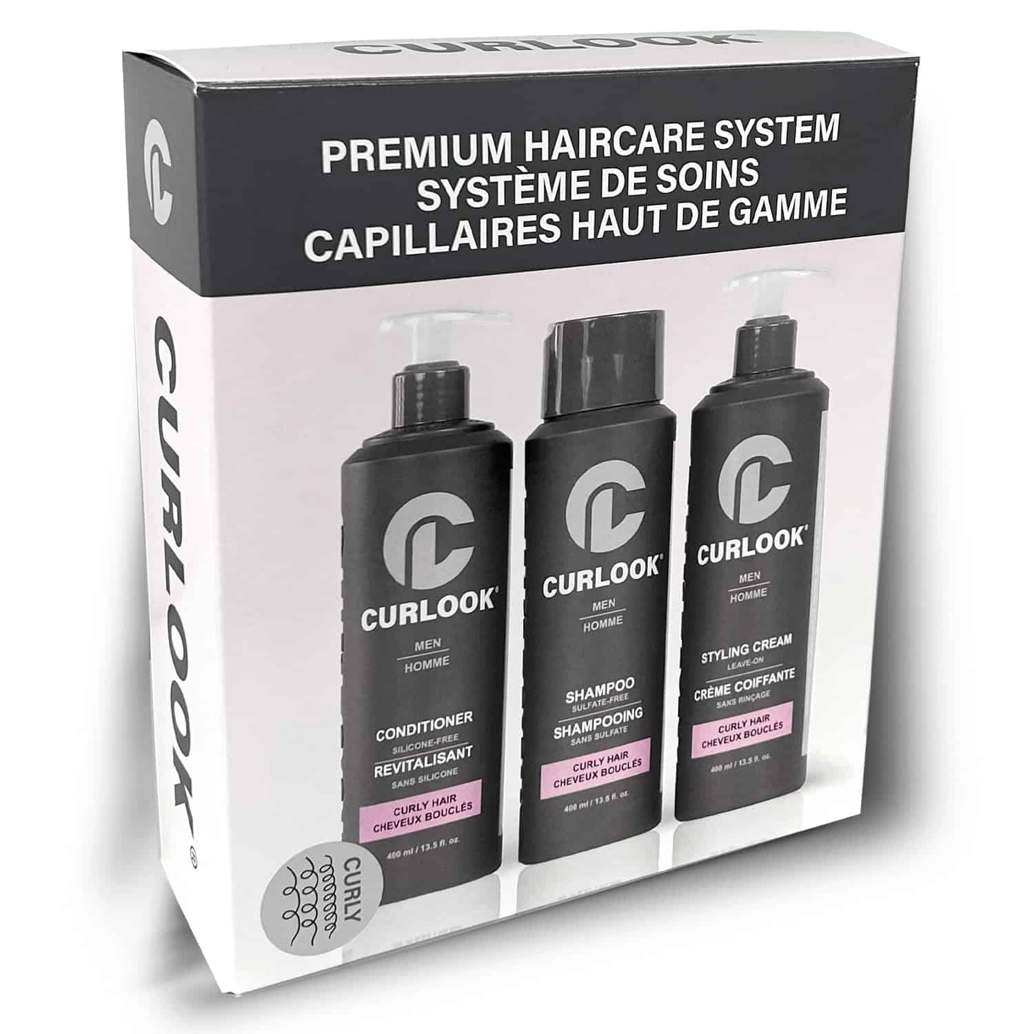 Paquete de Cuidado para Cabello Rizado Curlook | Champú, - Imagen 3