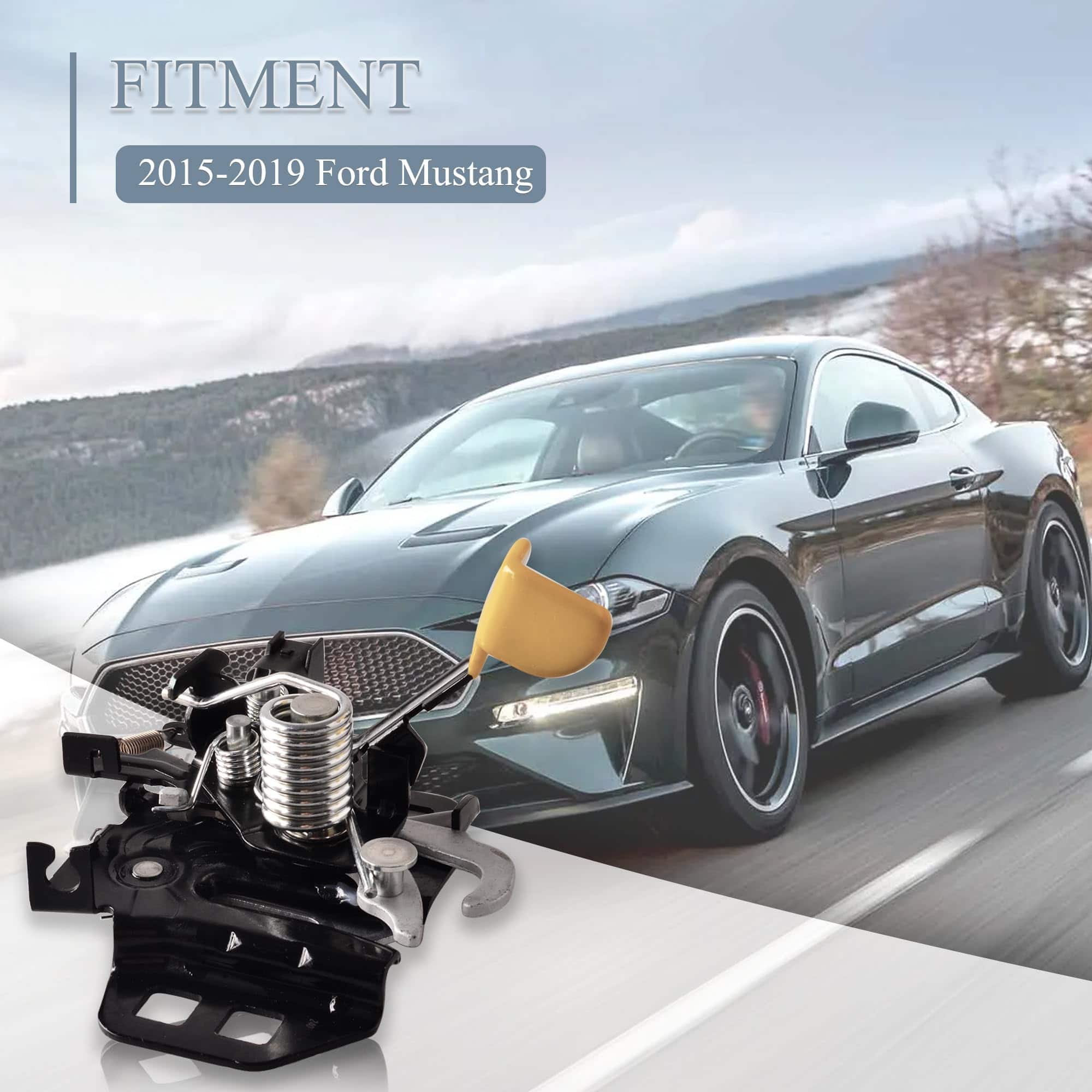 Ensamblaje de cerradura de pestillo de capó Predep para - Imagen 3