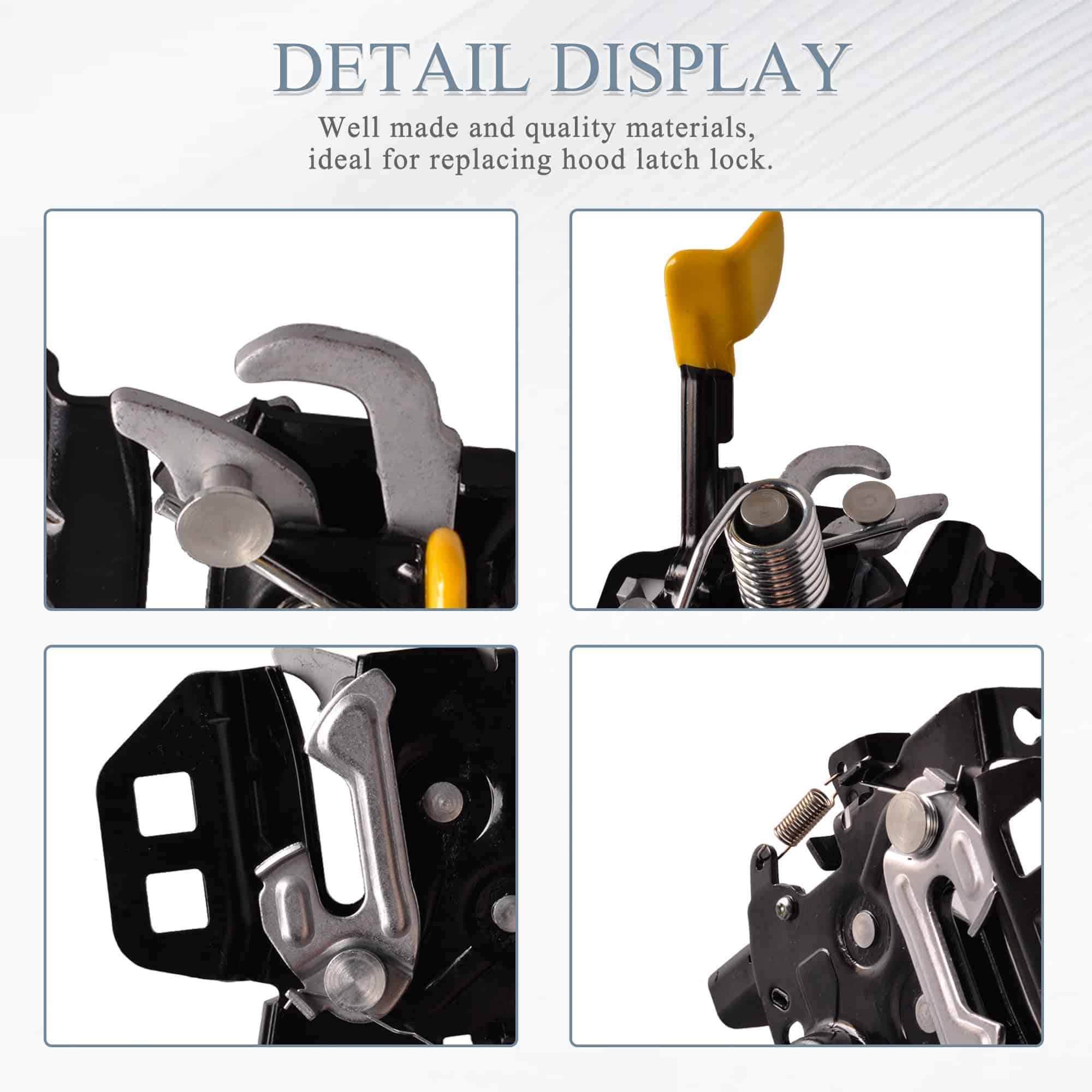 Ensamblaje de cerradura de pestillo de capó Predep para - Imagen 6