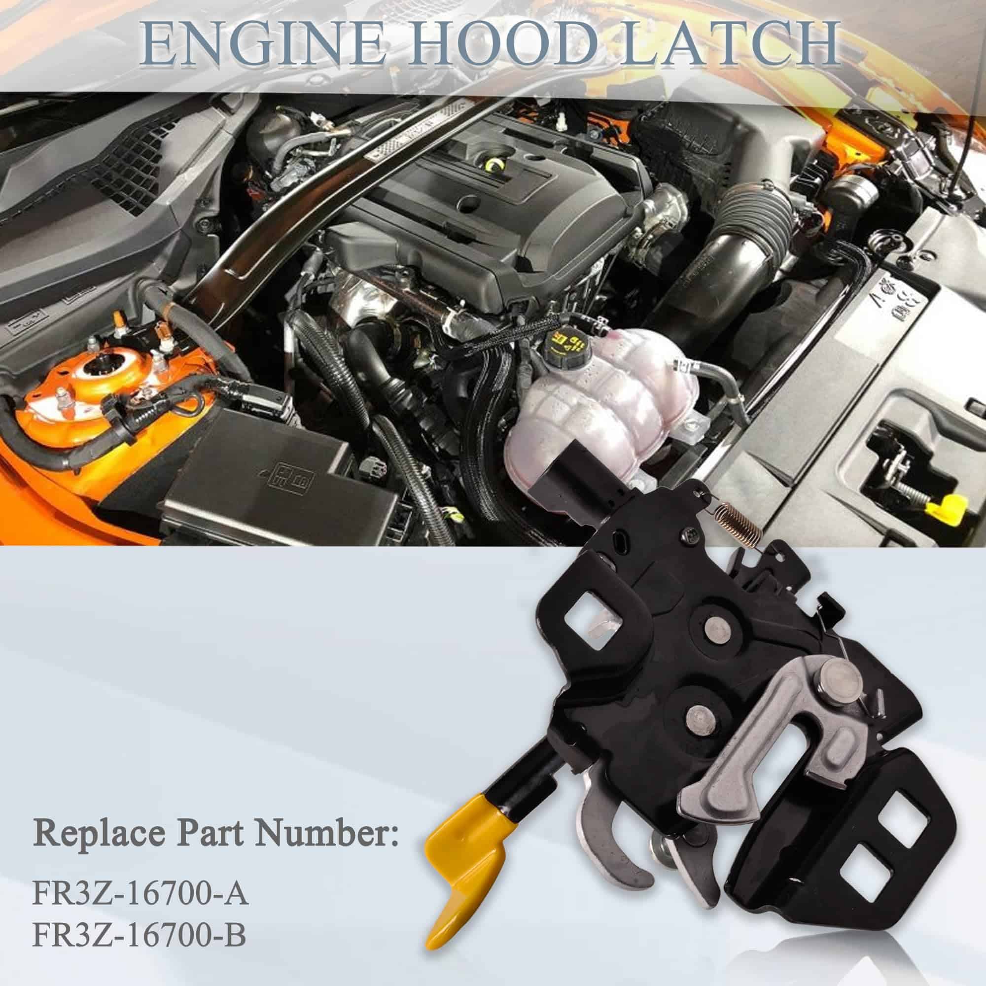 Ensamblaje de cerradura de pestillo de capó Predep para - Imagen 4