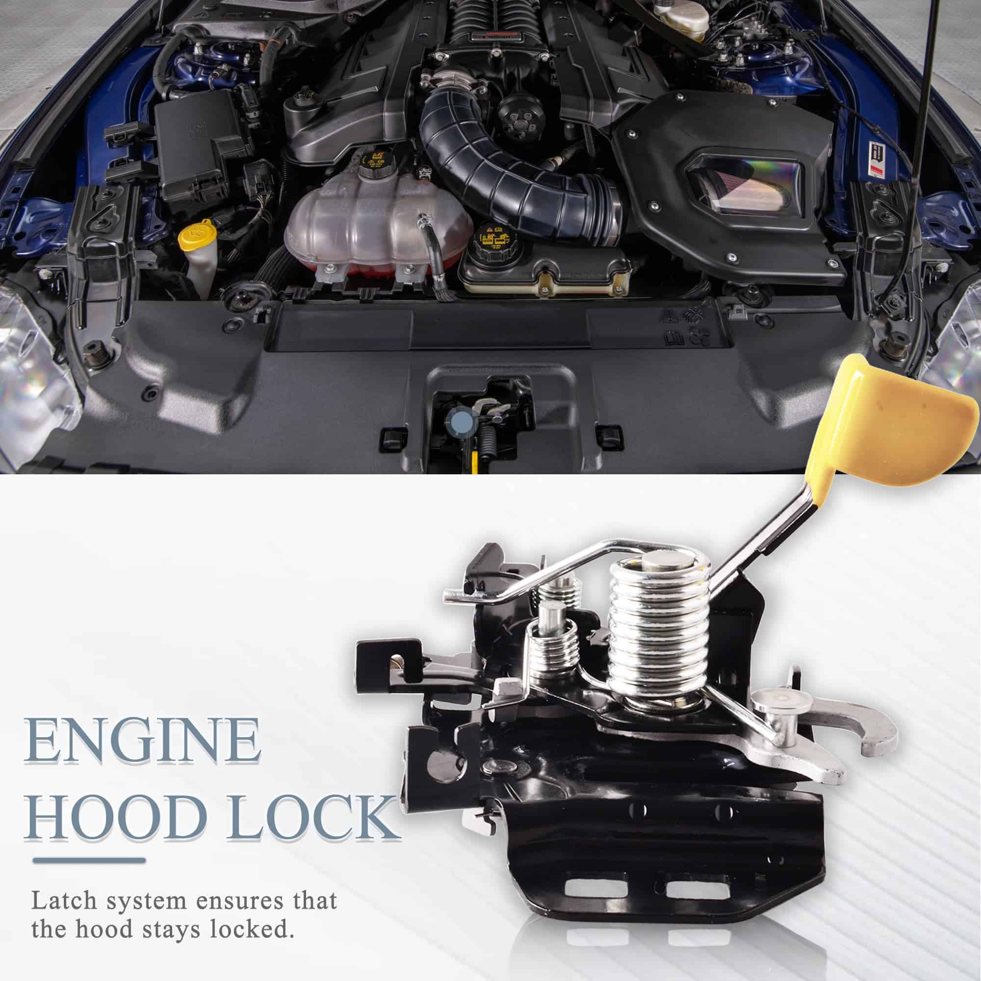 Ensamblaje de cerradura de pestillo de capó Predep para - Imagen 8