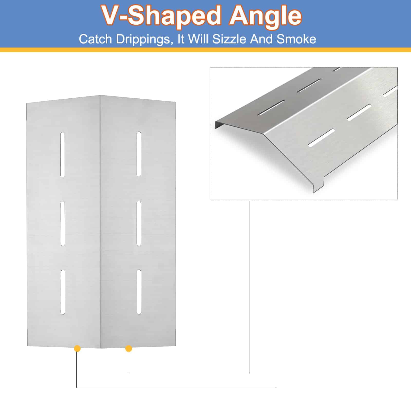 Derurizy SST18L-6 Reemplazo de Placa de Calor para Parrilla - Imagen 5