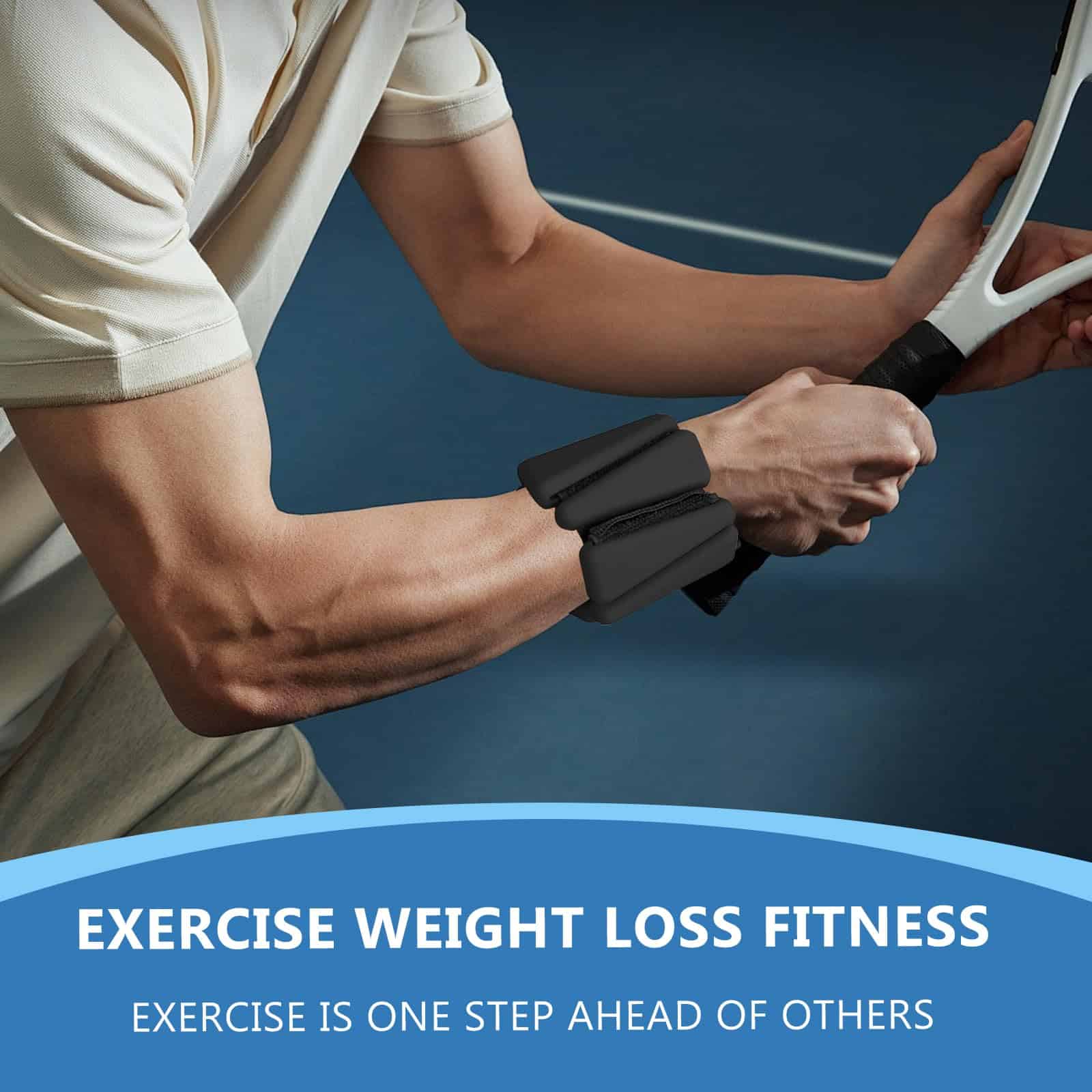 Pesas de Muñeca y Tobillo para Mujeres y Hombres Set de 2 - Imagen 7