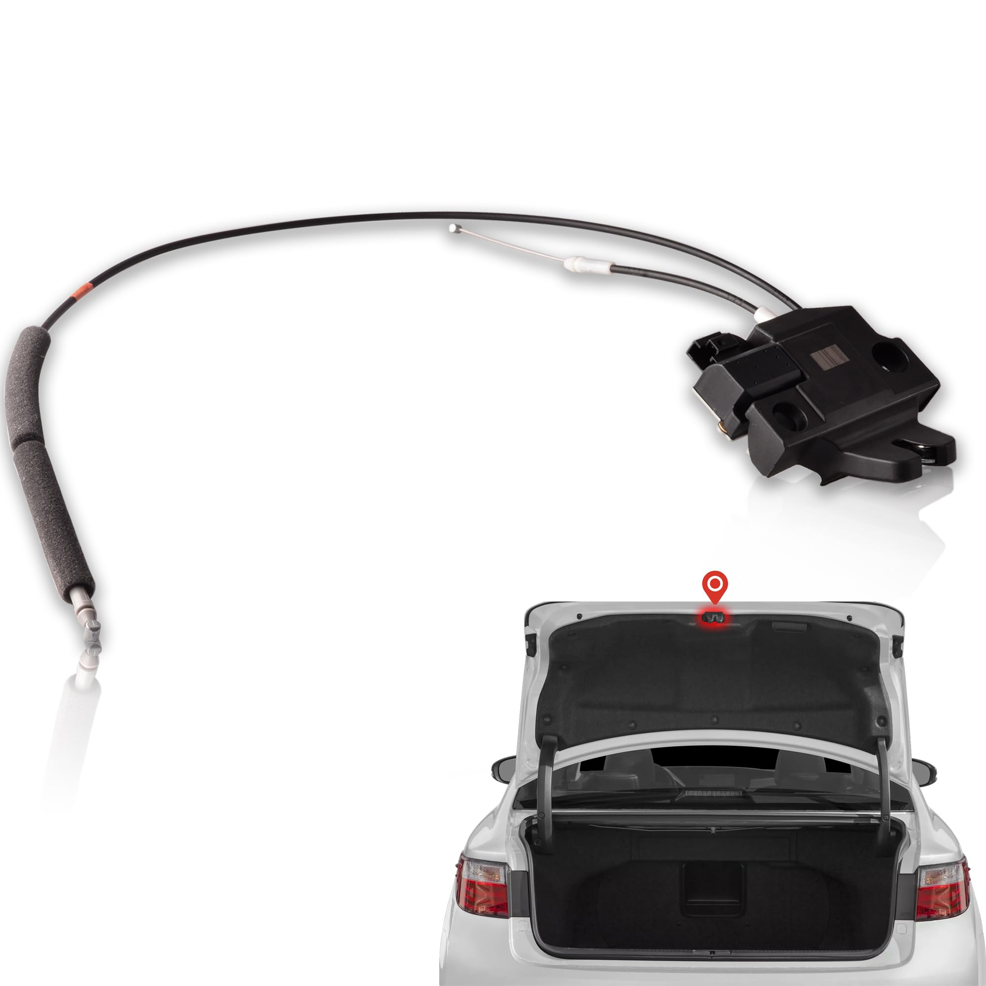 Ensamblaje del actuador de cierre del maletero Predep para