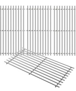 Rejillas de Parrilla de Cocina de Acero -Plateado