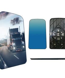 Espejo de repuesto antirreflejos SPLENDID en azul, para