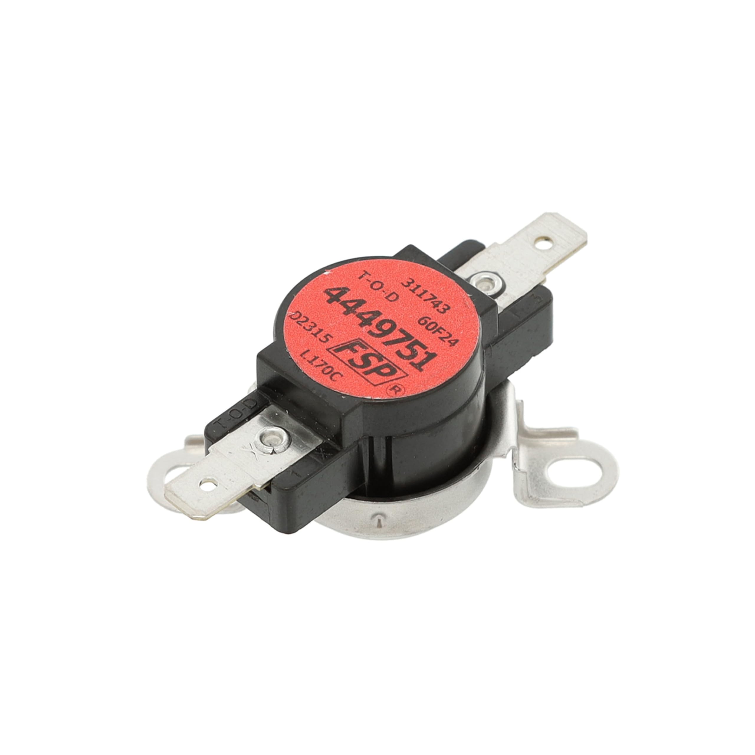 Termostato de límite de horno de gama WP4449751 genuino OEM