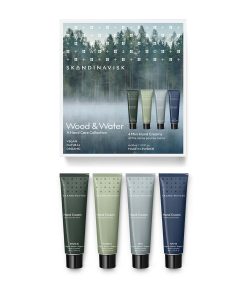 Set de regalo Skandinavisk Wood & Water de 4 mini cremas de