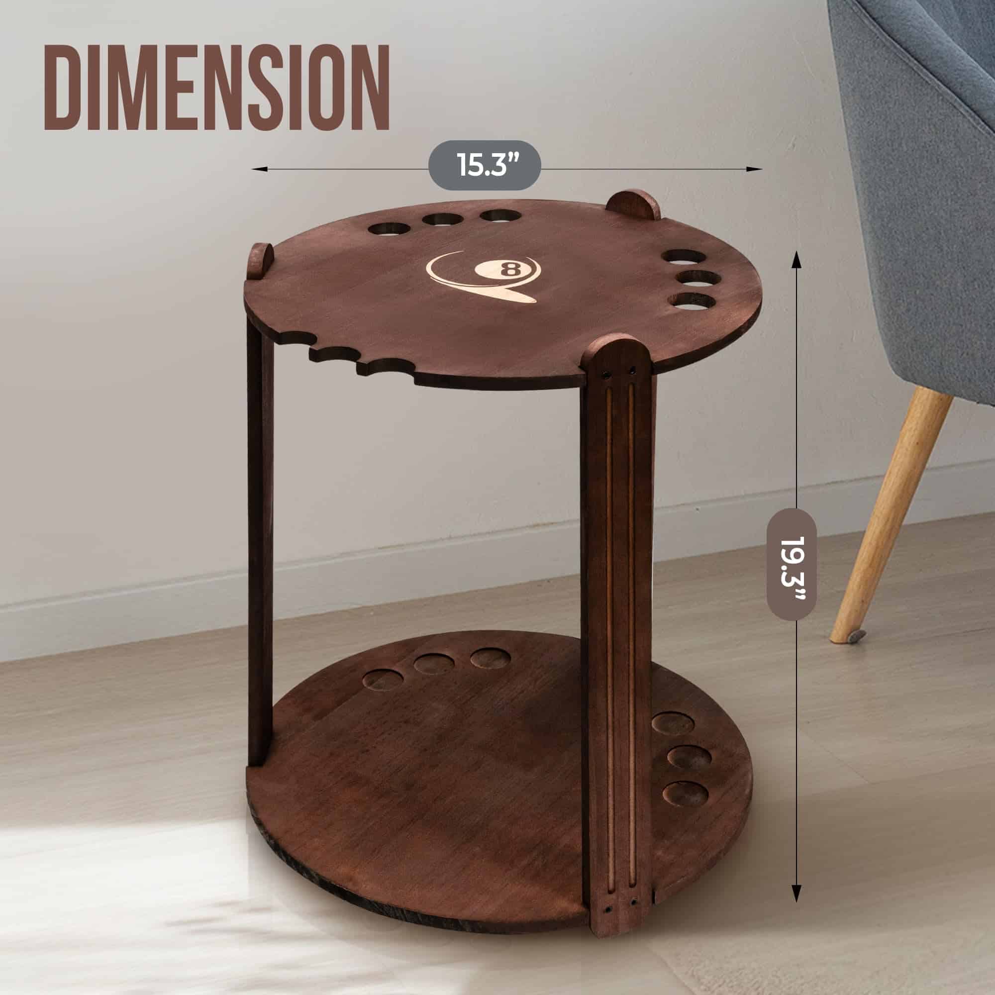 Soporte de Palo de Billar - Soporte de Palo de Billar de - Imagen 5