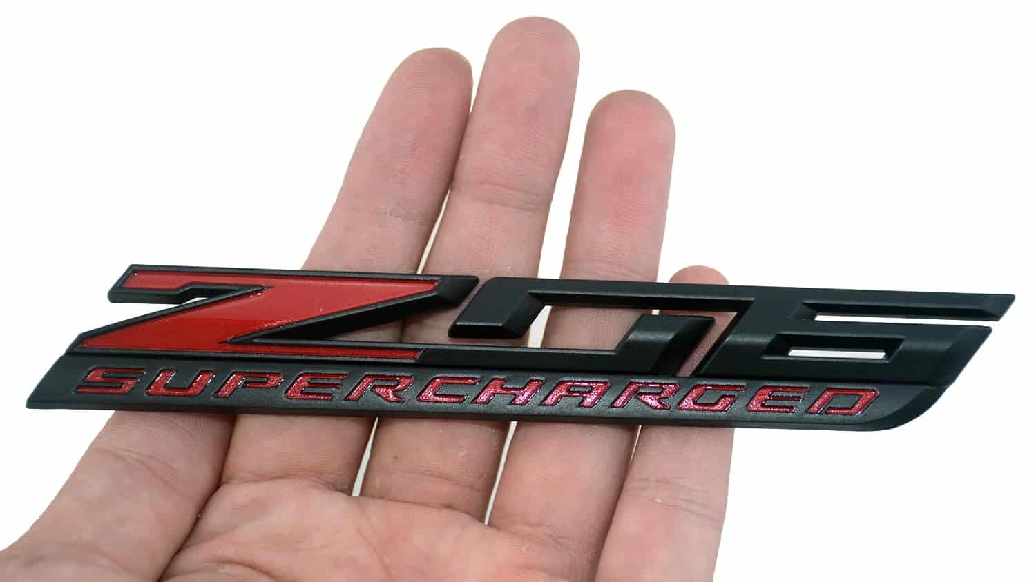 Emblema de imán 3D GIBURCER 2Pc C7 Corvette ZO6 Super - Imagen 5