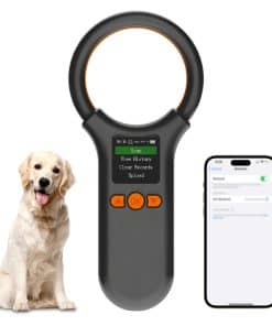 Escáner de Microchip para Mascotas con Bluetooth, Lector de