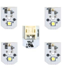 WERLAHO WR55X11132 para refrigerador GE Bombilla LED luz