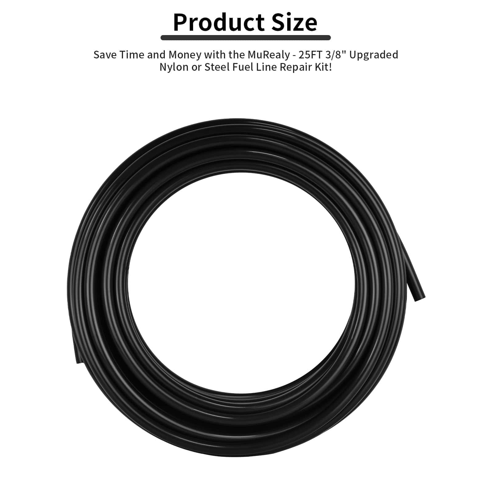 MuRealy 3/8" Línea de Combustible - Kit de Repuesto Premium - Imagen 6
