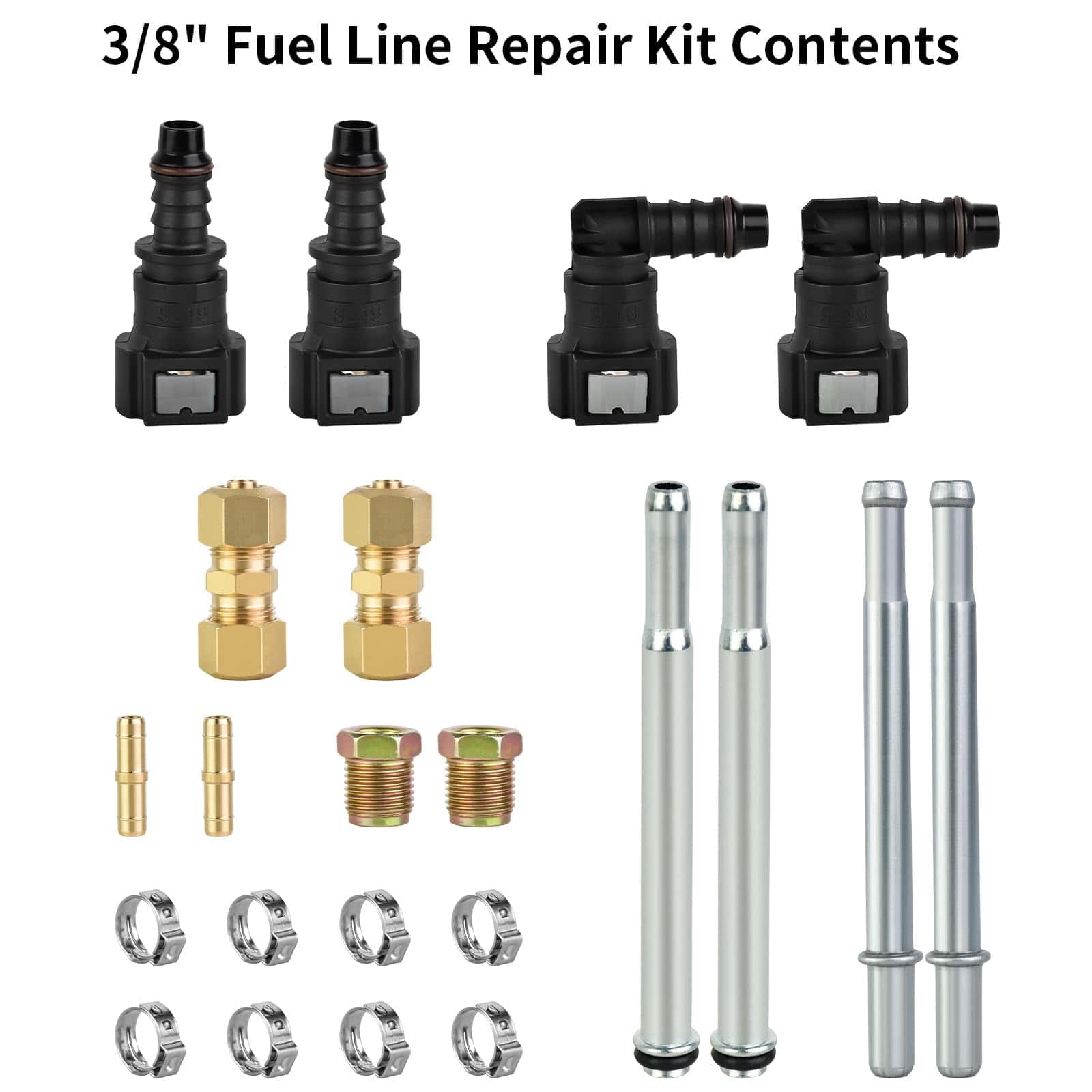 MuRealy 3/8" Línea de Combustible - Kit de Repuesto Premium - Imagen 5