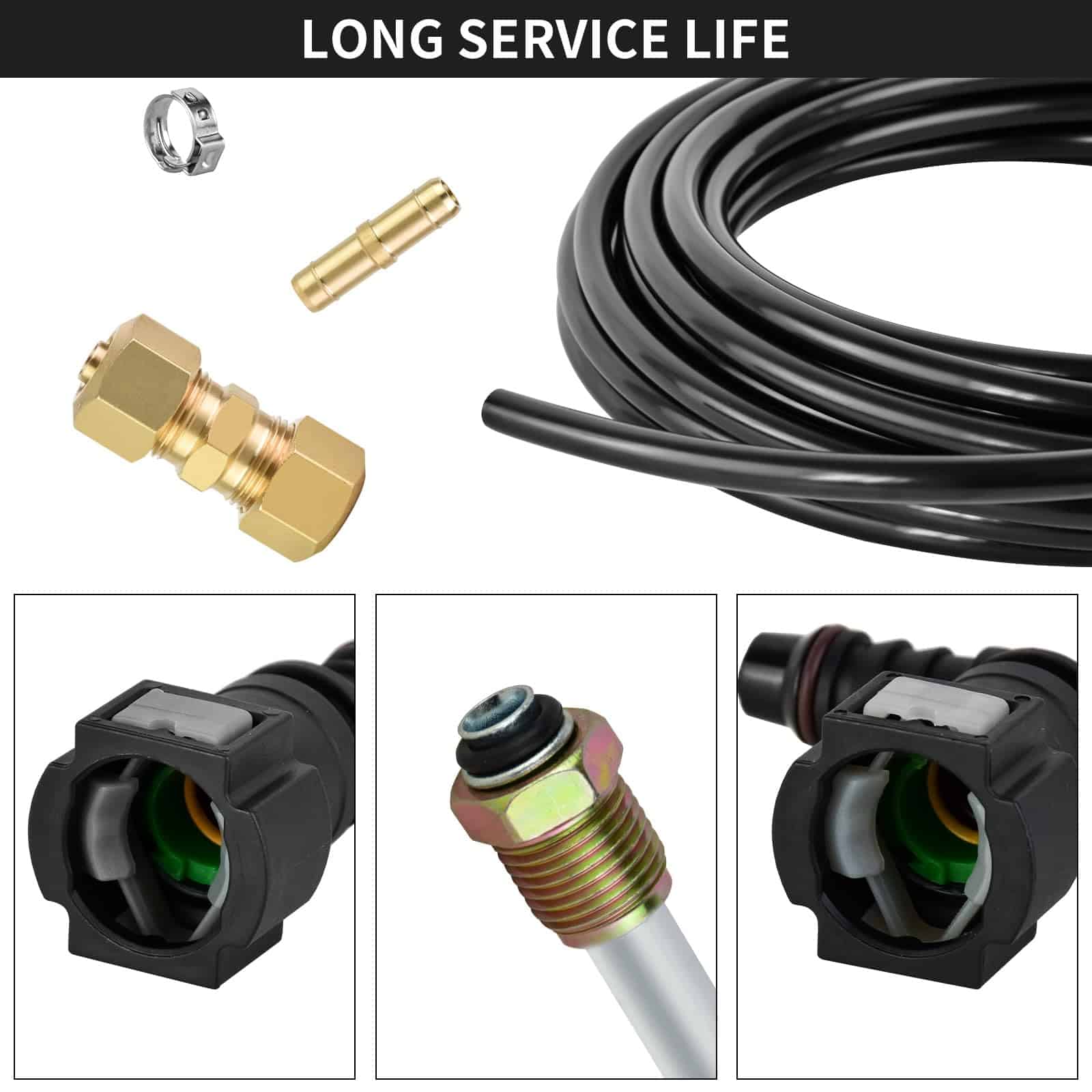 MuRealy 3/8" Línea de Combustible - Kit de Repuesto Premium - Imagen 7