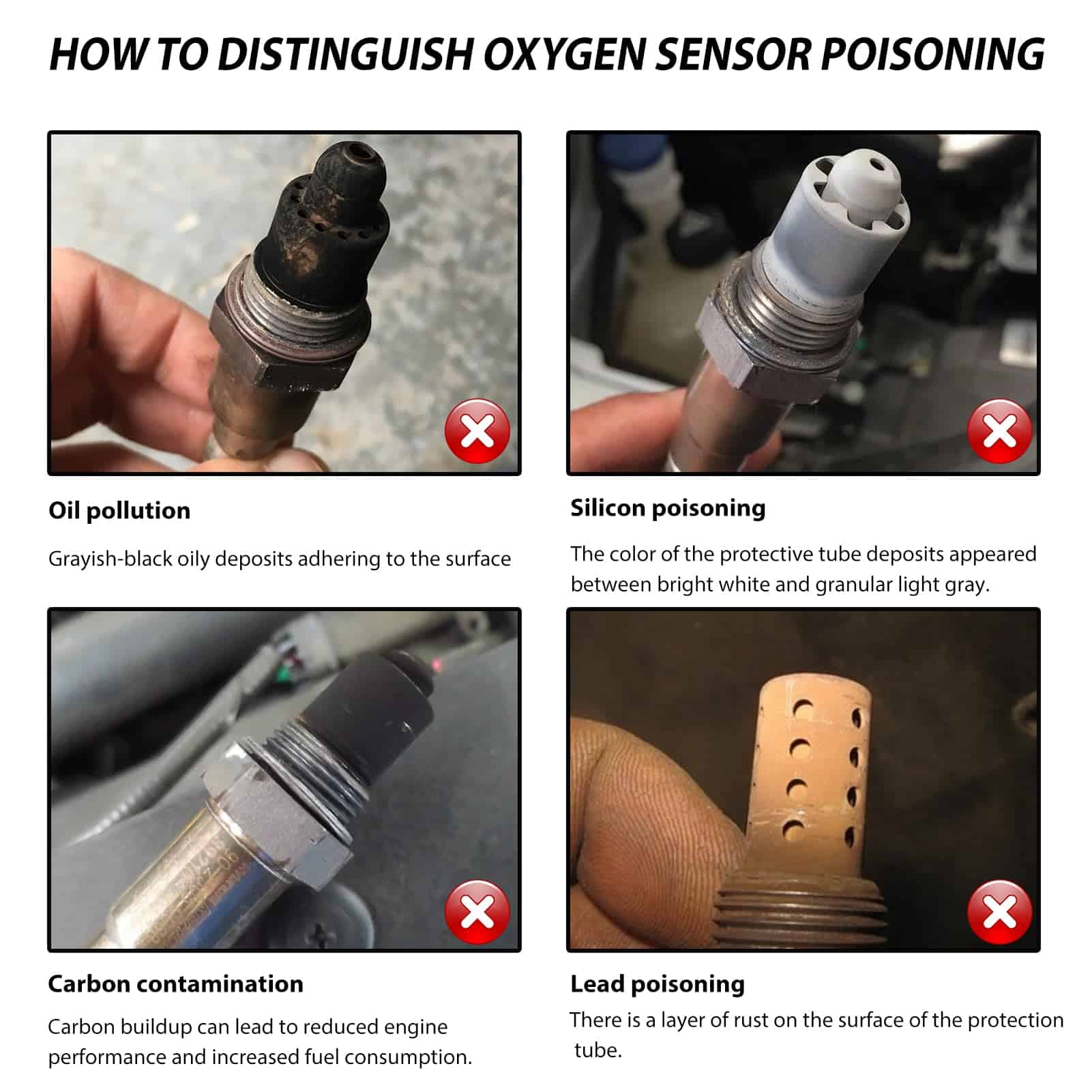 Sensor de Oxígeno DUEYU 234-9005 Arriba & Abajo - - Imagen 5