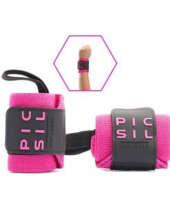 PICSIL Muñequeras con Cierre de Doble Tela, Correas
