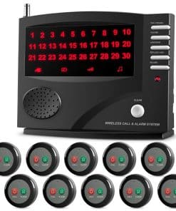 Sistema de Llamada de Enfermera SYNLETT con -Negro