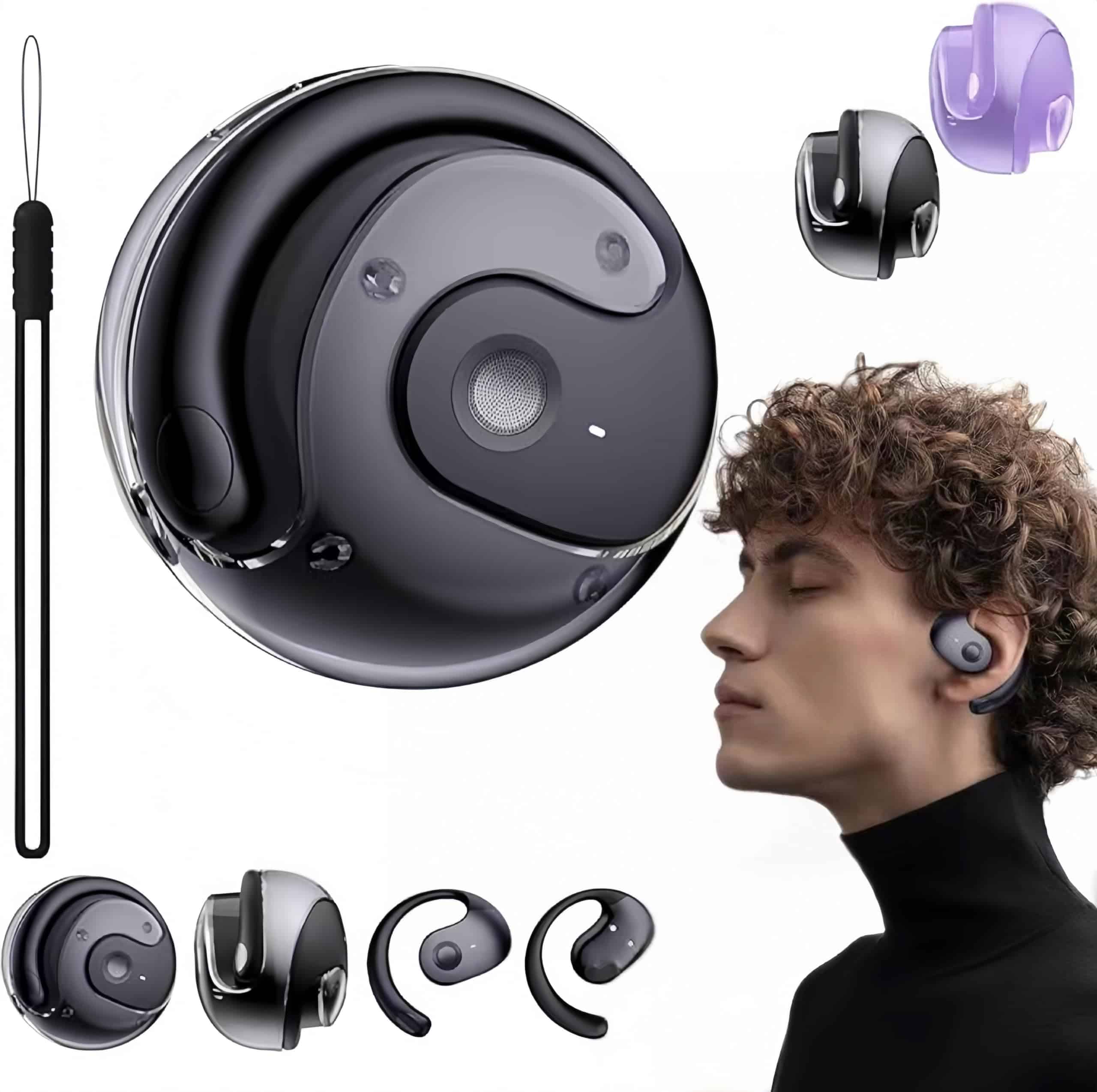 Newalkee Newalker Auriculares de oído abierto, Bluetooth - Imagen 7