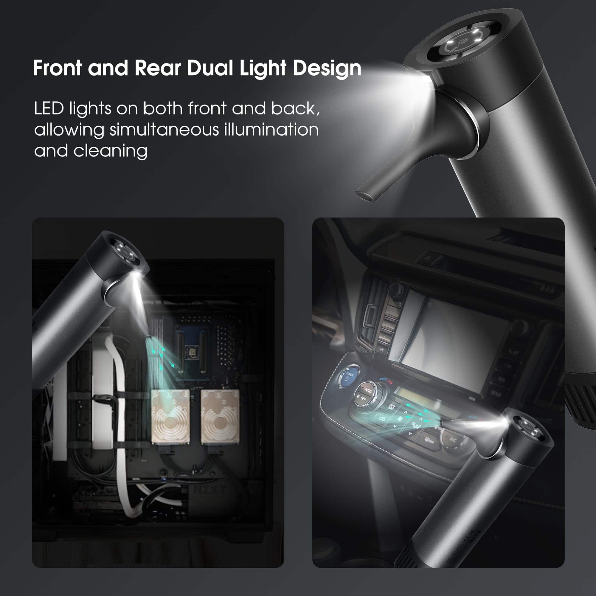 VSGO Soplador de Aire Eléctrico, Soplador de Aire Portátil - Imagen 6