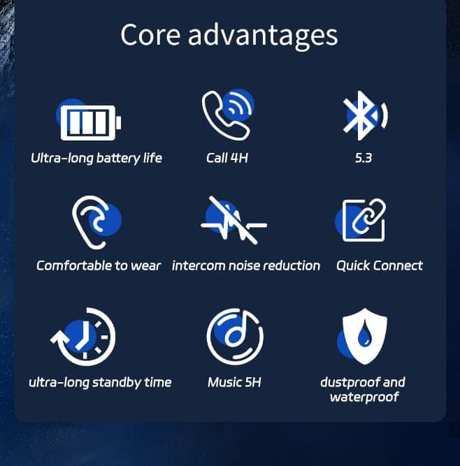 Newalkee Newalker Auriculares de Oreja Abierta, Bluetooth - Imagen 8